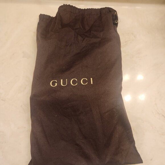 Gucci Black Loafer Slip Ons Pebble Sole - Picture 7 of 7